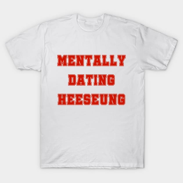 Mentally dating Enhypen Heeseung | Morcaworks T-Shirt by Oricca